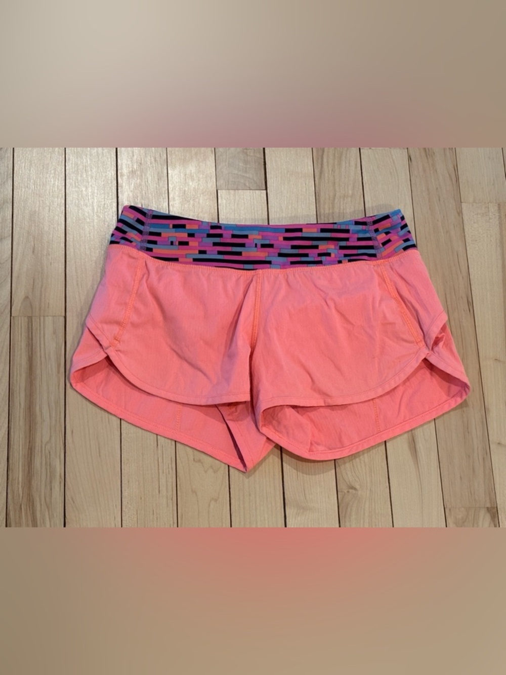 Ivivva Lululemon Girls Speed Up Shorts Pink Size 12